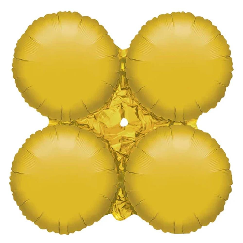 Gold Yuvarlak Temalı Dekorasyon Folyo Balon 75 cm