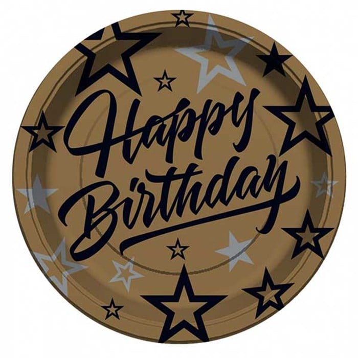 Golden Stars Karton Tabak - 8 Adet