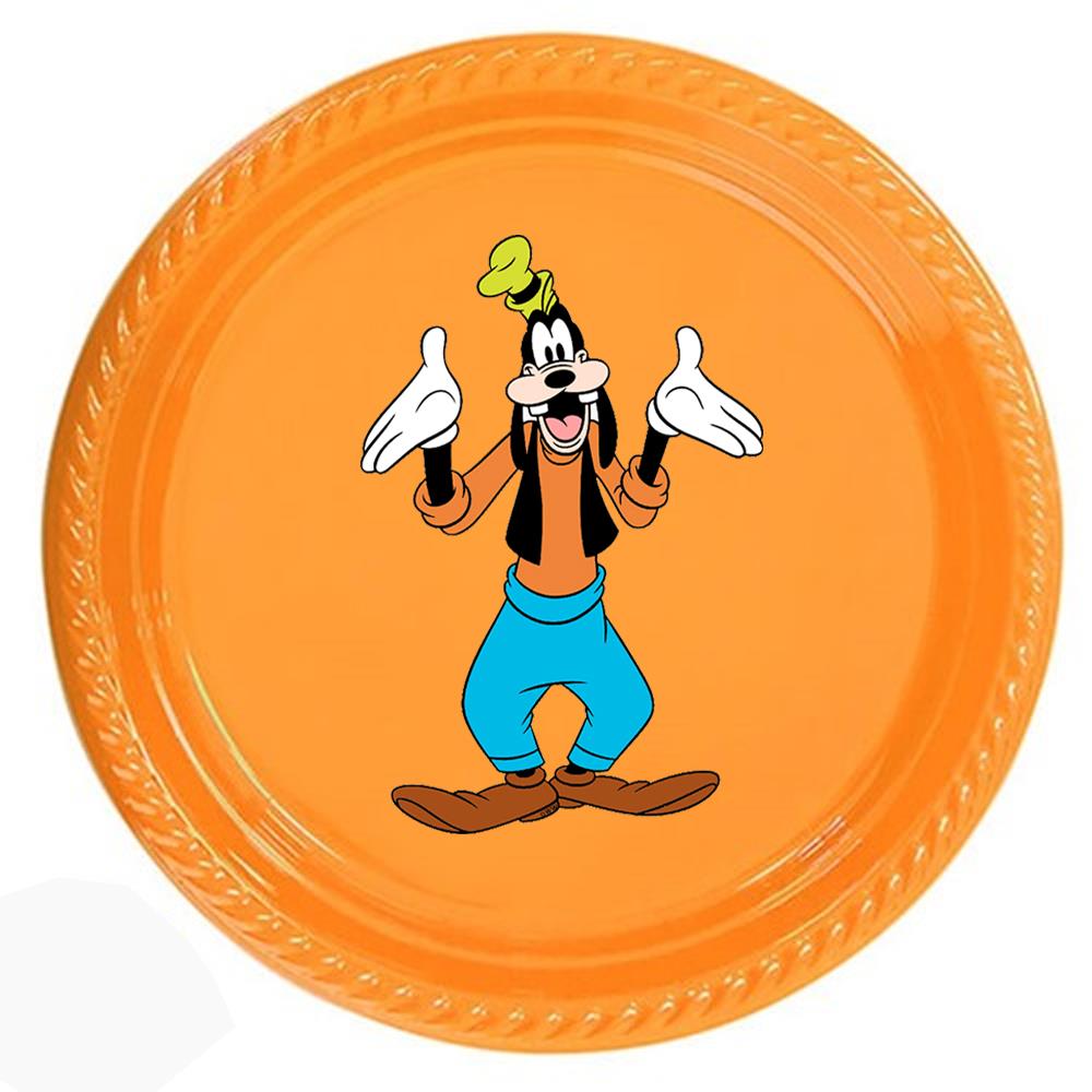 Goofy Temalı Plastik Tabak 5 Adet