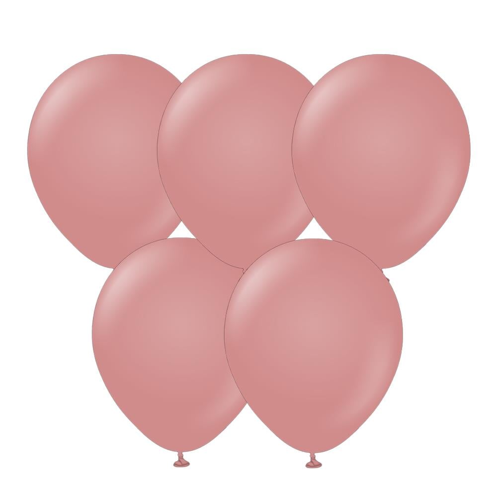 Gül ağacı Rengi Lateks Balon 5 Adet