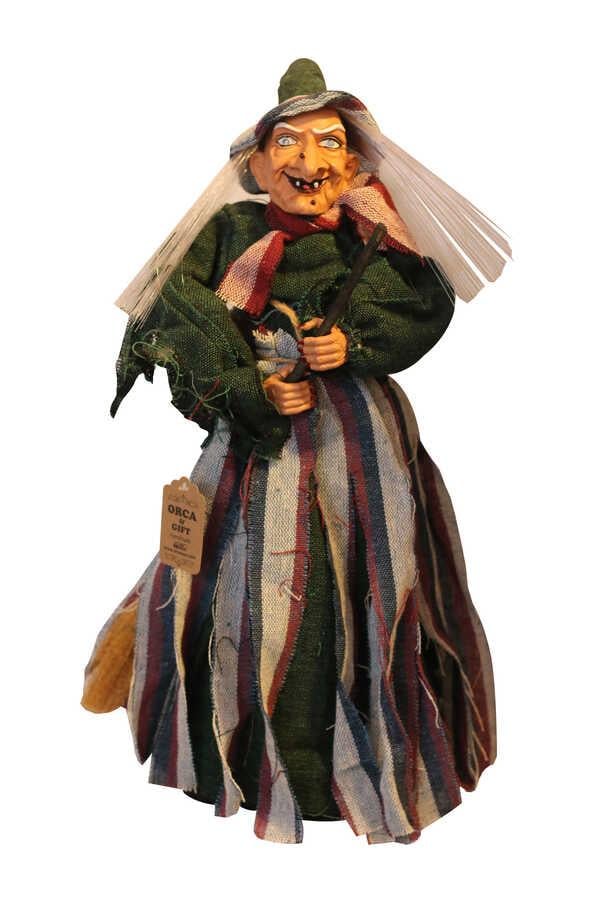 Halloween Ayaklı Cadı Süsü