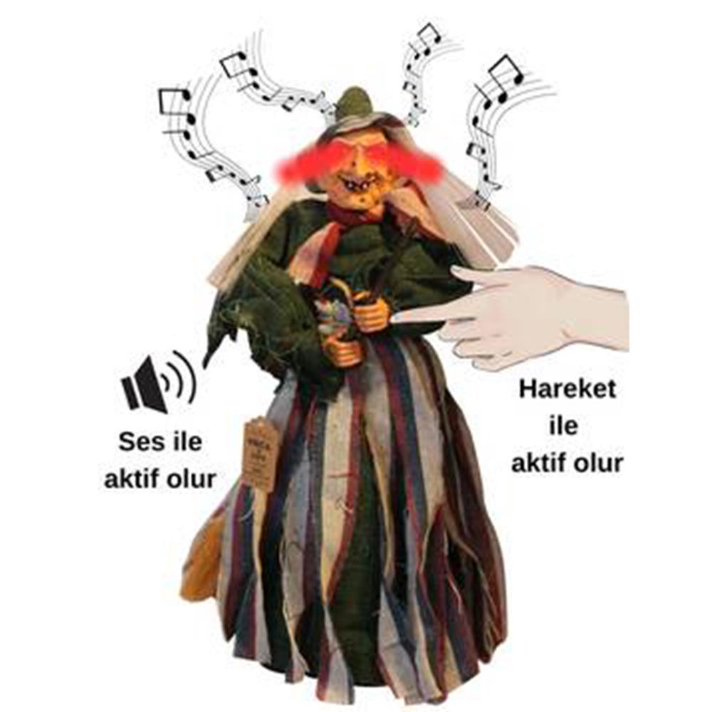 Halloween Ayaklı Cadı Süsü