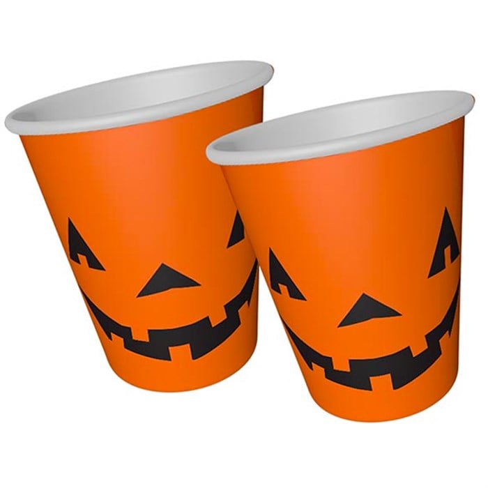 Halloween Balkabağı Turuncu Bardak