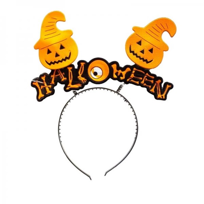 Halloween Partisi Balkabağı Taç