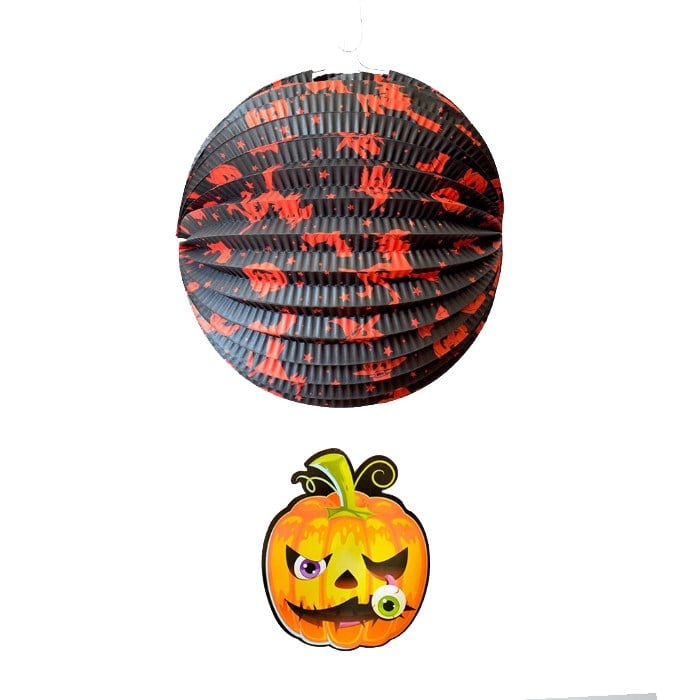 Halloween Partisi Balkabağı Temalı Petek Süs