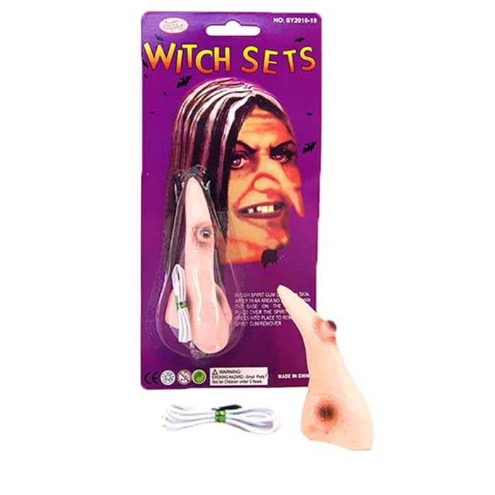 Halloween Partisi Plastik Cadı Burnu