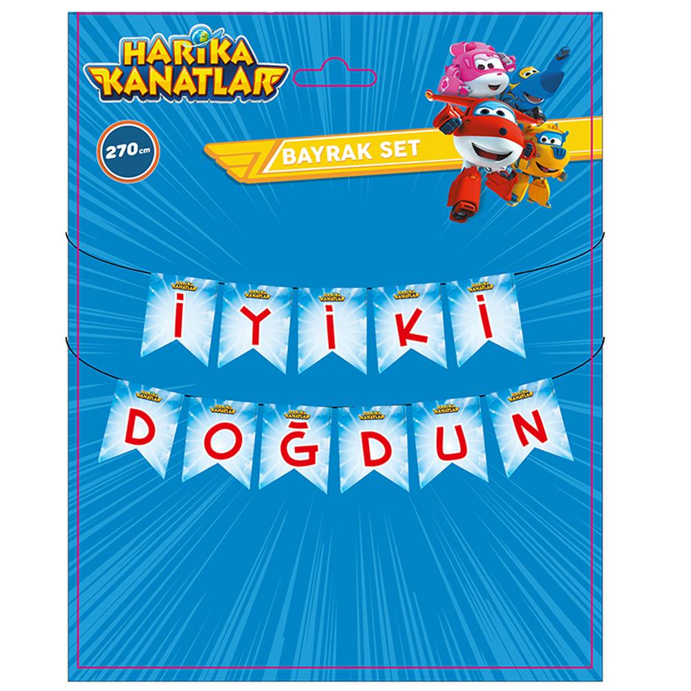 Harika Kanatlar Konsepti İyi ki Doğdun Banner 2 m