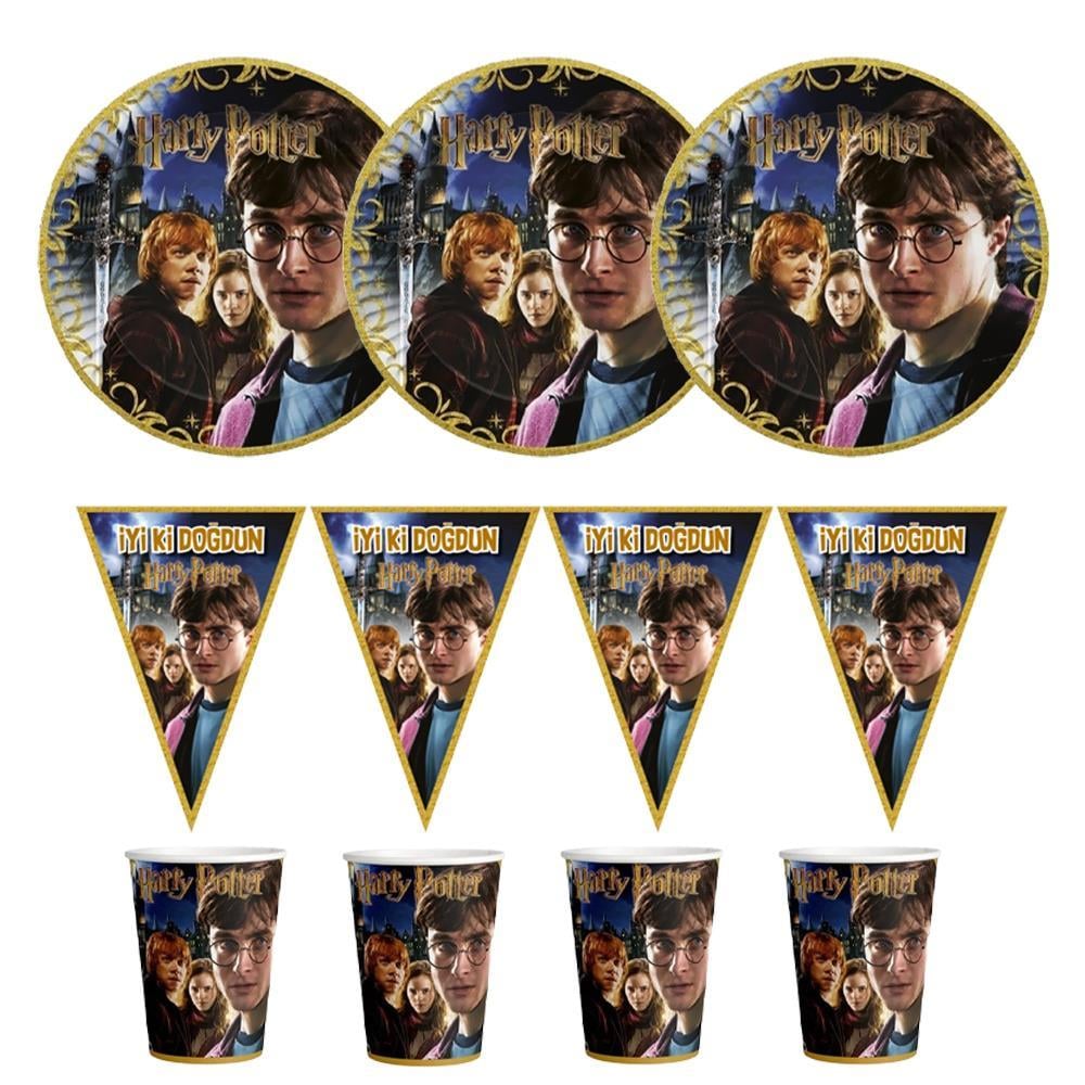 Harry Potter Doğum Günü Parti Seti 8 Kişilik