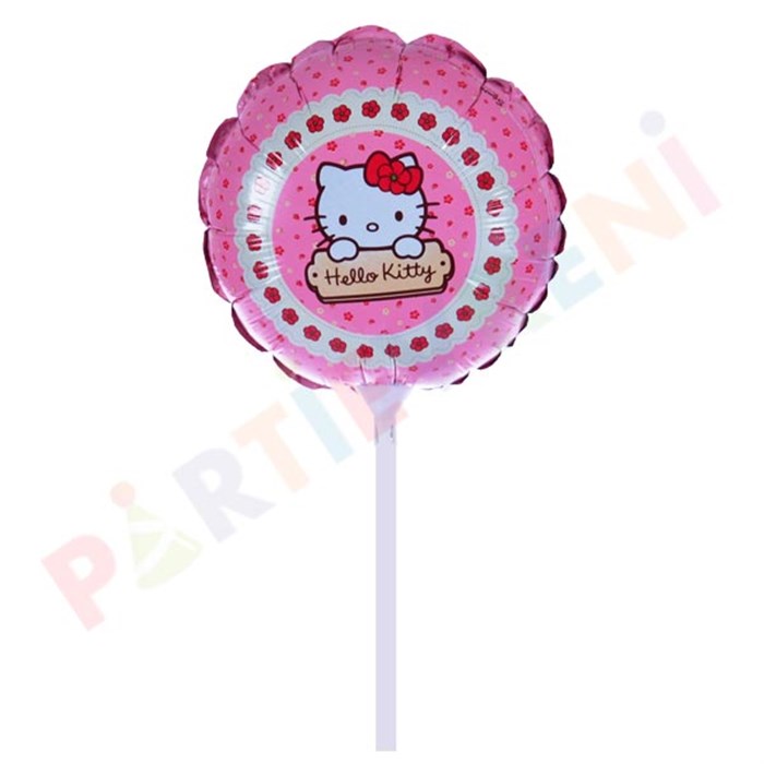 
Hello Kitty Partisi Kendin Şişir Folyo Balon (Paketli)
