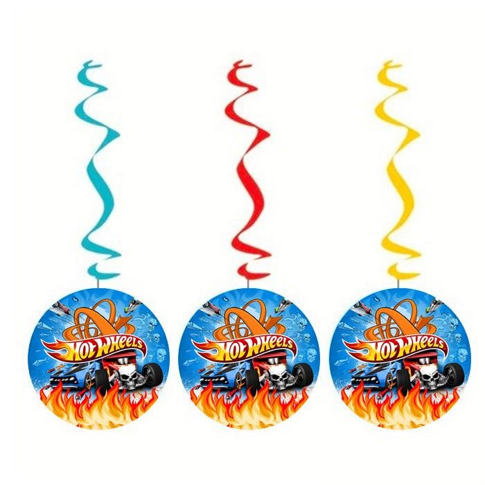 Hot Wheels Sarkıt İp Süs 3'lü