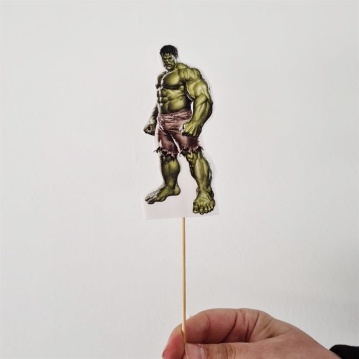 Hulk Çubuklu Maket Süs