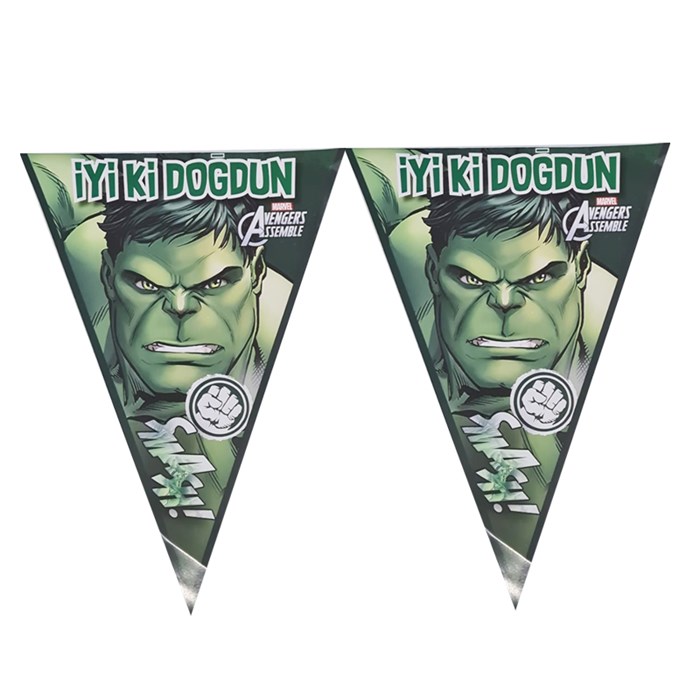 Hulk Flama Bayrak - 2 metre