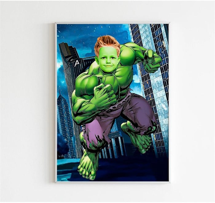 Hulk Kişiye Özel Poster