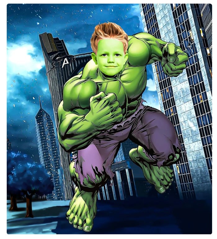 Hulk Kişiye Özel Poster