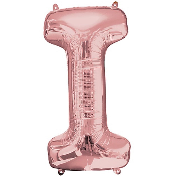 I Harfi Rose Gold Folyo Balon 1 Metre