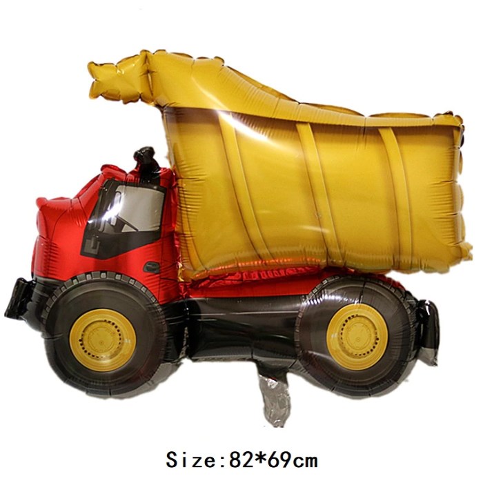 İnşaat Kamyonu Folyo Balon