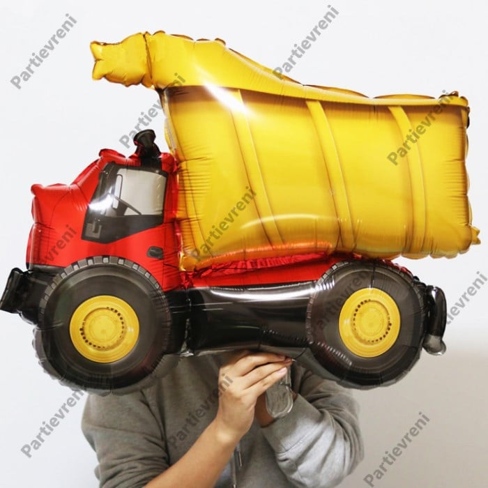 İnşaat Kamyonu Folyo Balon