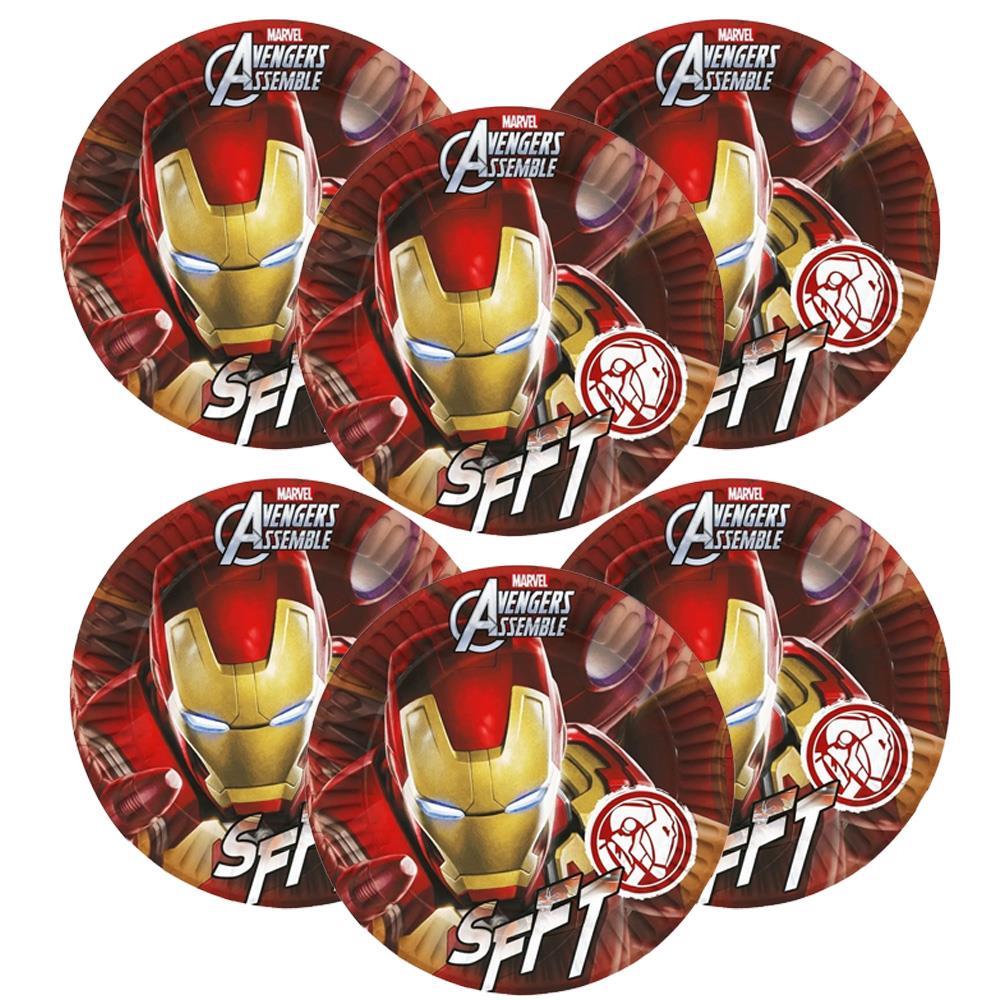 İron Man Temalı 8 Kişilik Doğum Günü Seti