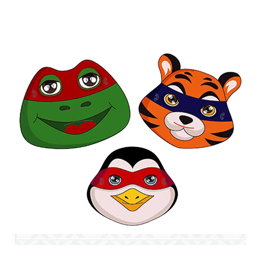 Kahramanlar Temalı Maske 3'lü