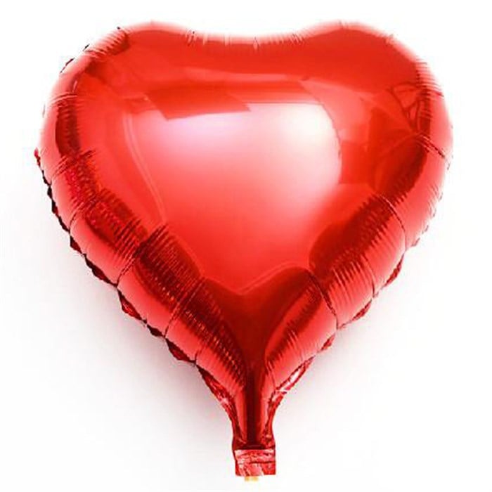 Kırmızı Kalp Folyo Balon - 60 cm