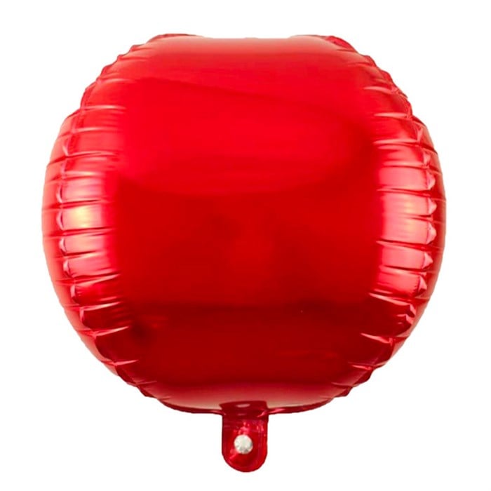 Kırmızı Küre Folyo Balon - 45 cm