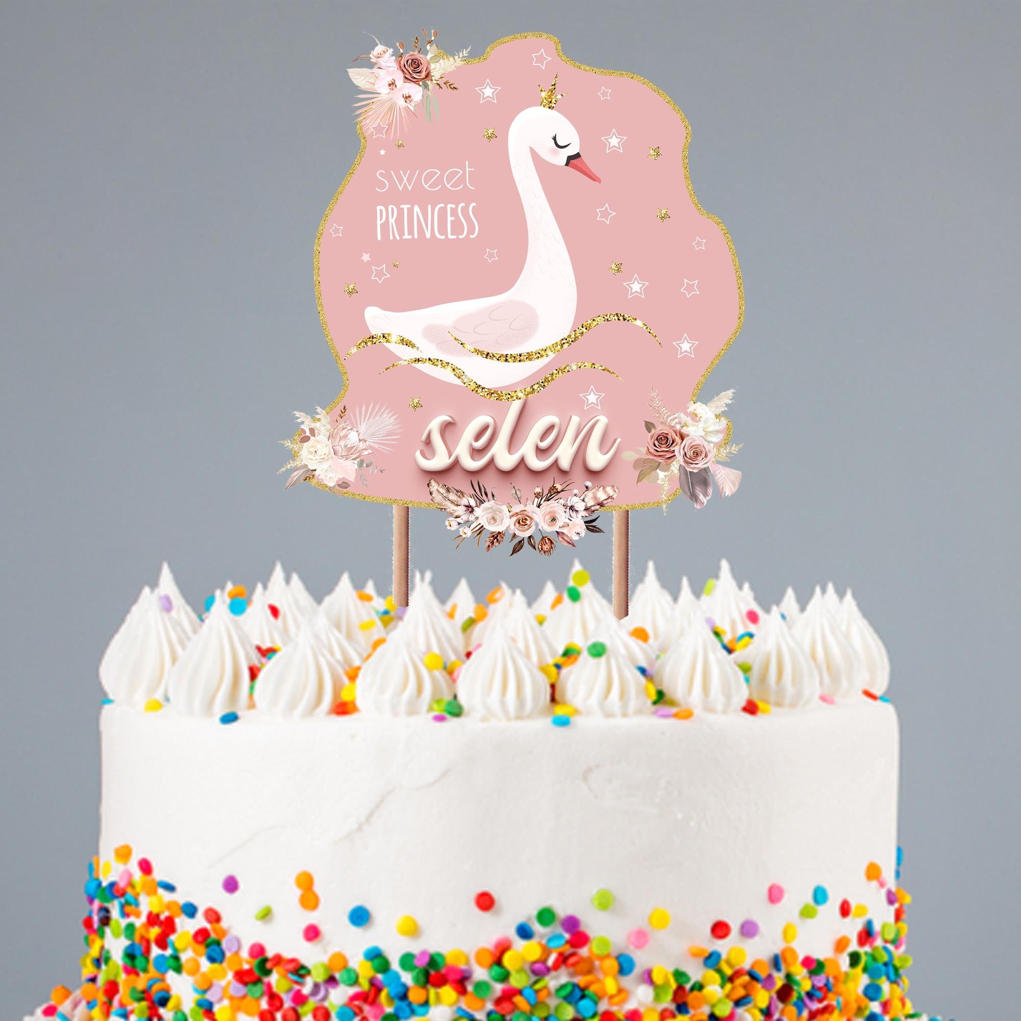 Kişiye Özel Jurassic Park Dinozor Temalı Pasta Süsü Seti