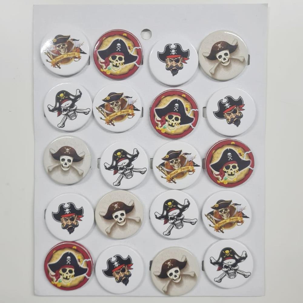 Korsan Hediyelik Rozet 5 Adet