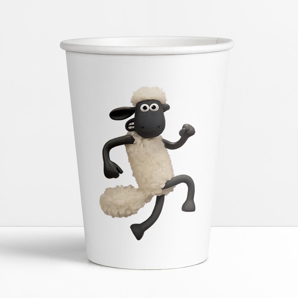 Koyun Shaun Temalı Bardak 5'li