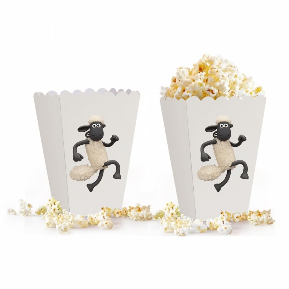 Koyun Shaun Temalı Mısır Kutusu 5'li