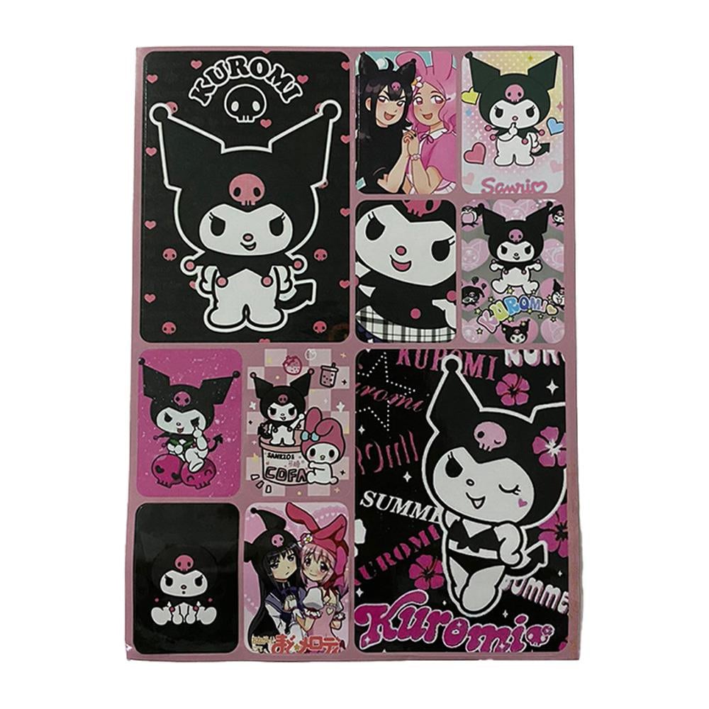 Kuromi Temalı 10'lu Çıkartma 