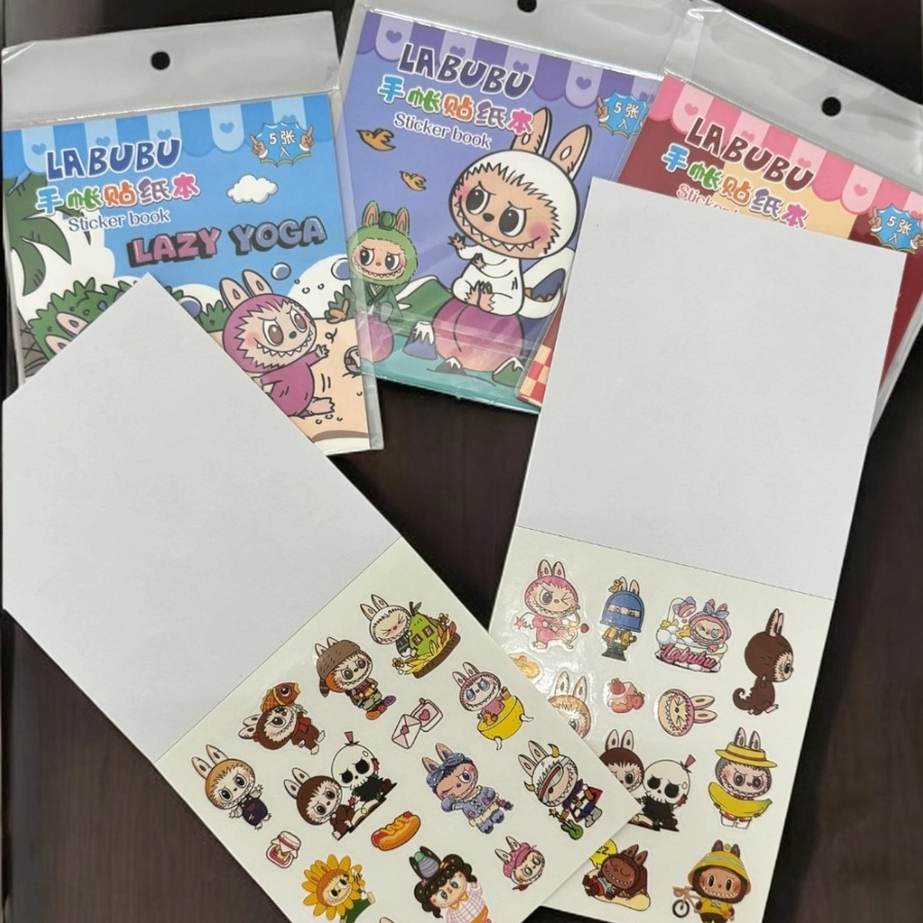 Labubu Temalı Sticker Book