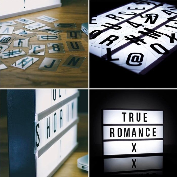 Led Light Box Işıklı Mesaj Panosu