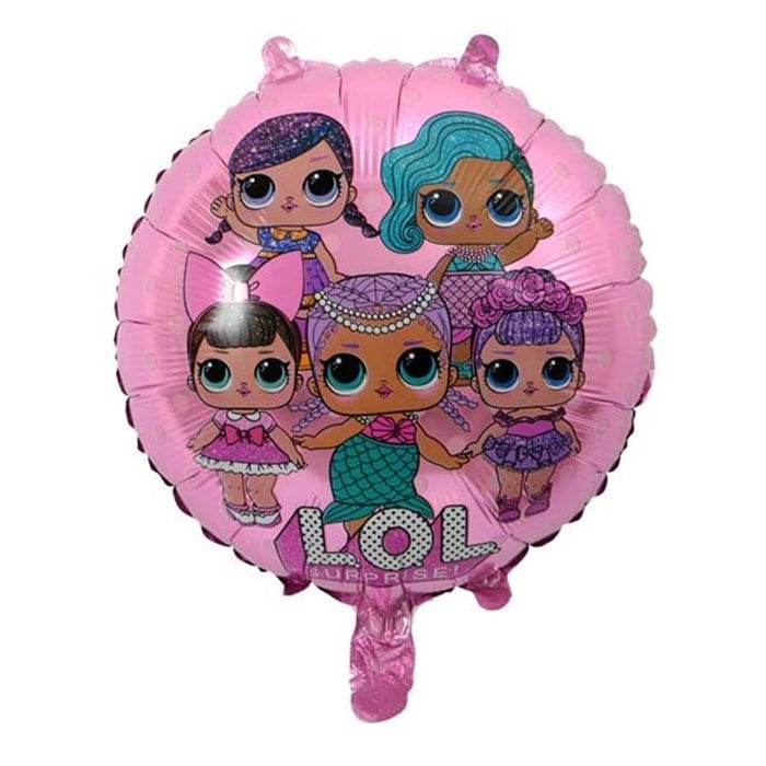 LoL Bebek Pembe Folyo Balon - 45 Cm