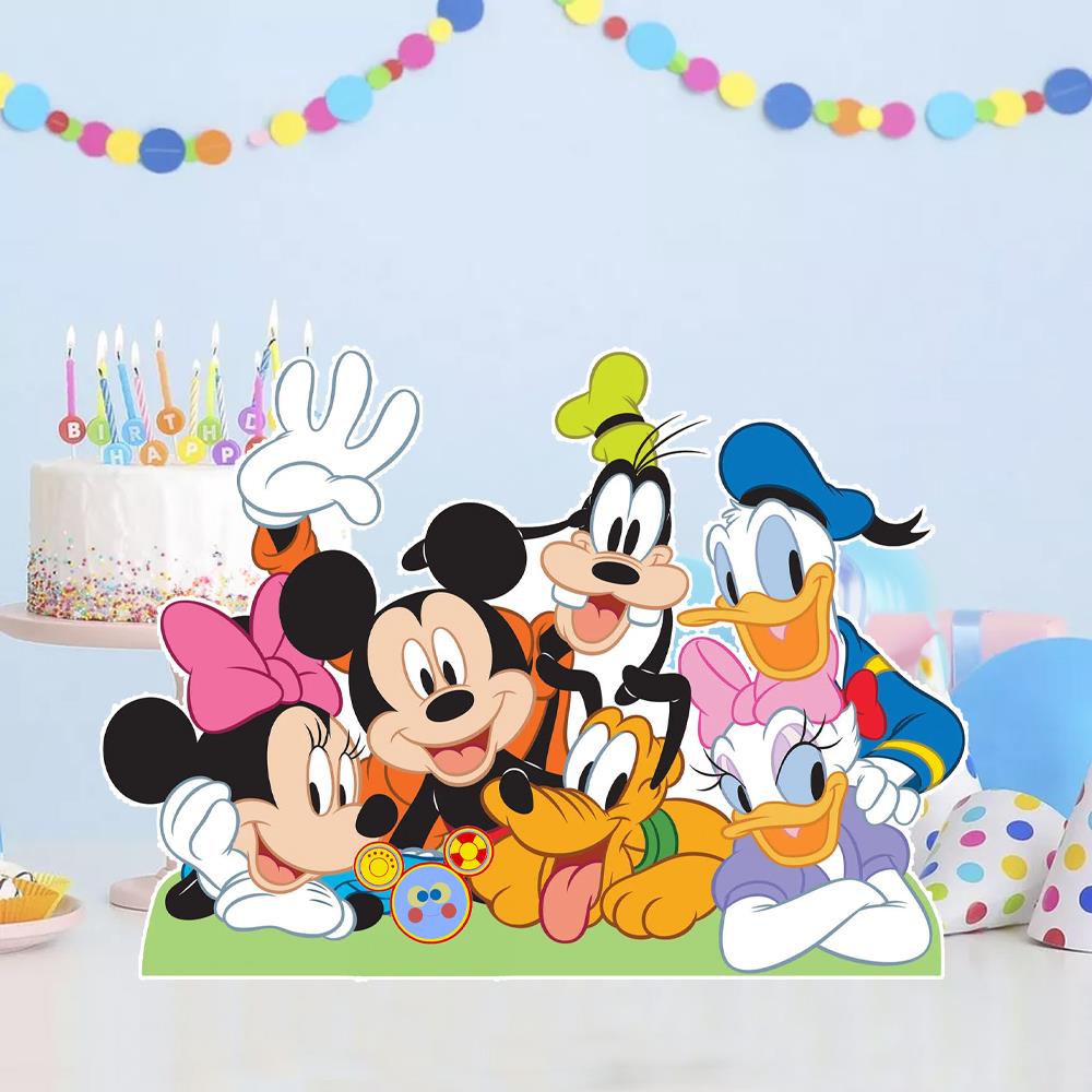 Mickey Disney Family Dekoratif Ayaklı Dekor Pano 30 cm