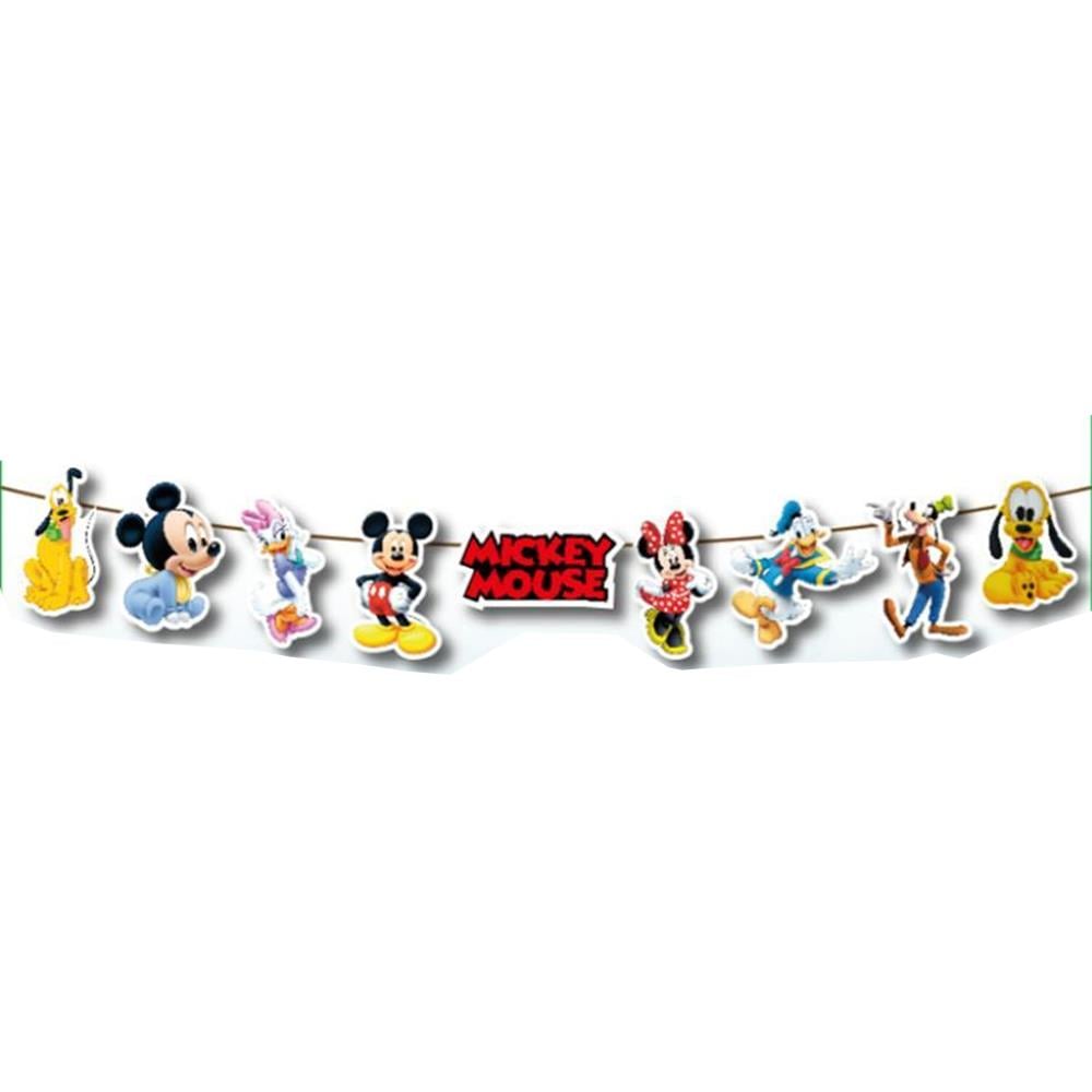 Mickey Mouse Konsepti Özel Kesim Banner