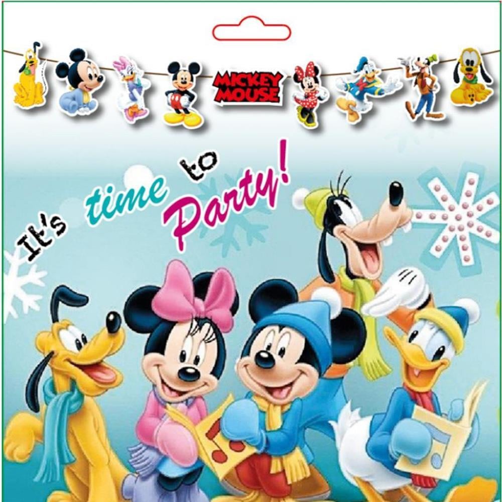Mickey Mouse Konsepti Özel Kesim Banner