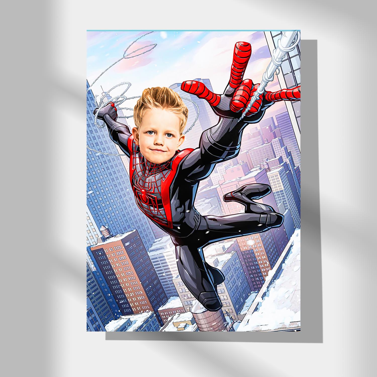 Miles Morales Temalı Kişiye Özel Poster