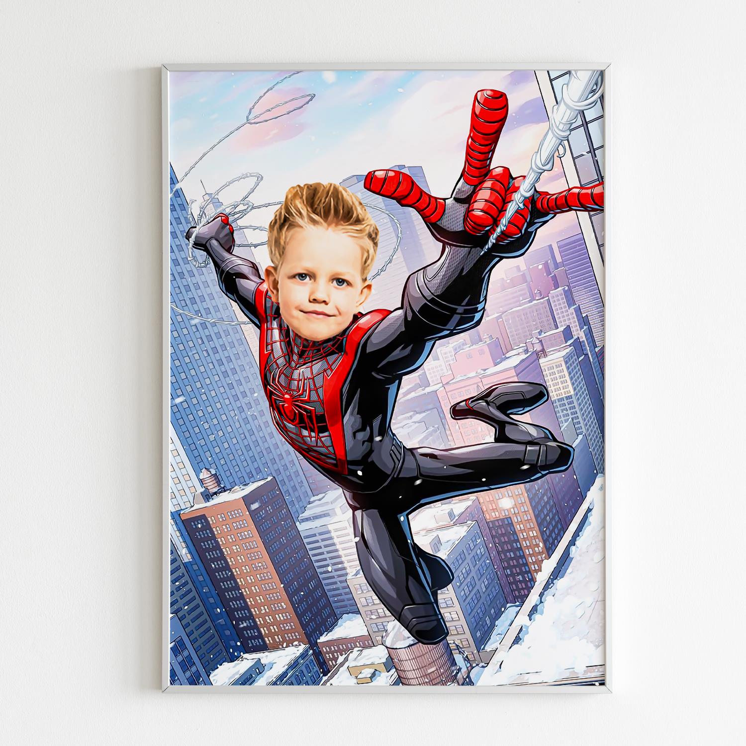 Miles Morales Temalı Kişiye Özel Poster