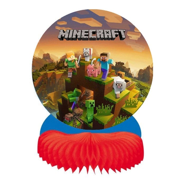 Minecraft Temalı Masa Orta Süsü