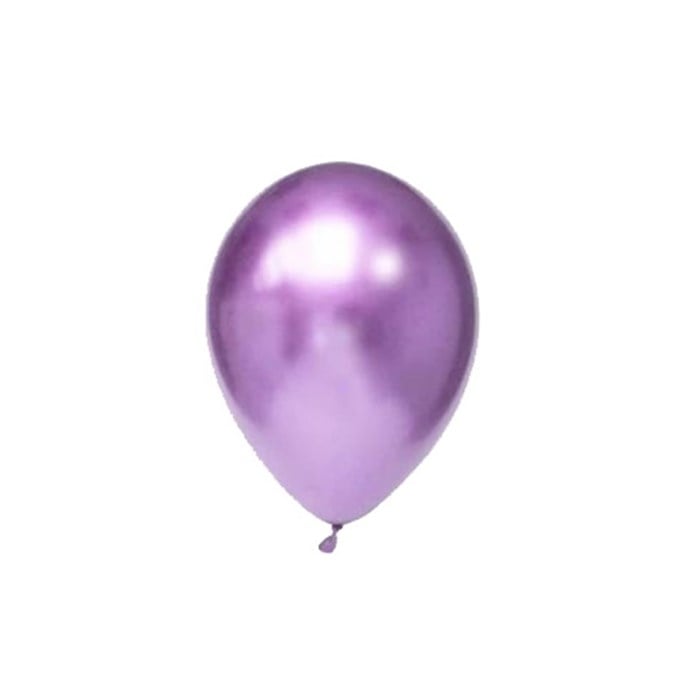 Mini Mor Krom Balon - 5 Adet - 12 cm