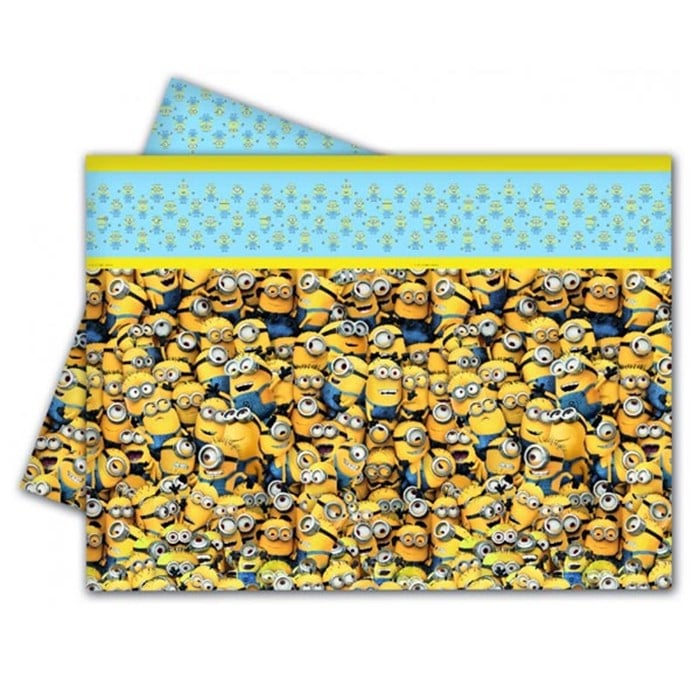 
Minions Doğum Günü Temalı Masa Örtüsü 120 cm x 180 cm
