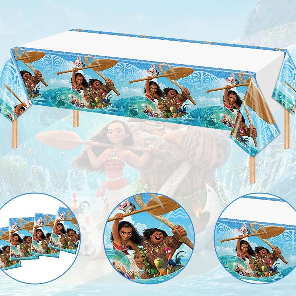 Moana Temalı Masa Örtüsü