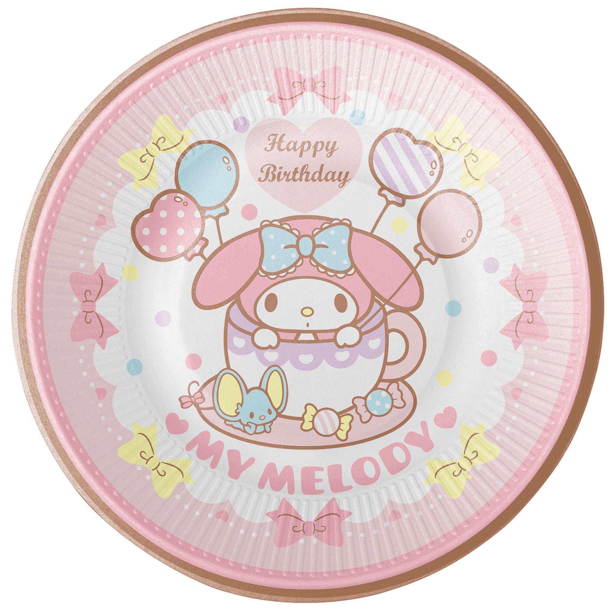 My Melody Konsepti Tabak 8 Adet