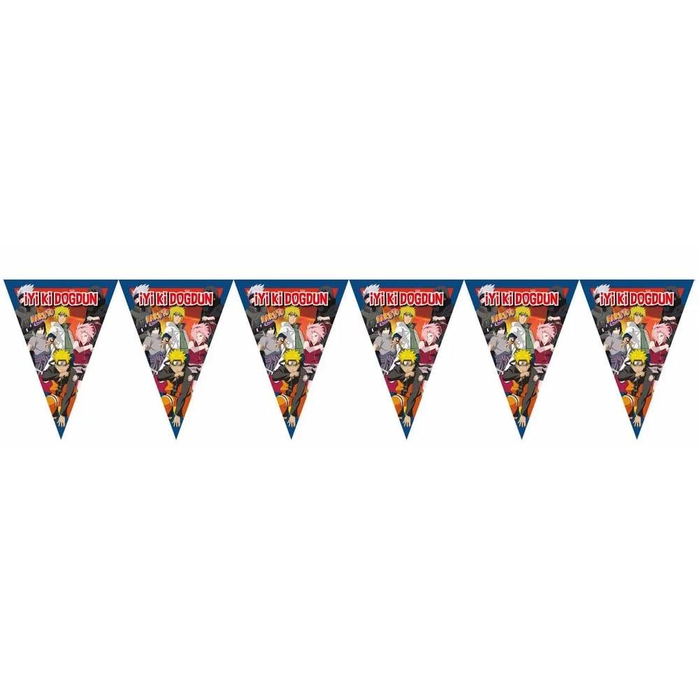 Naruto Temalı Flama Bayrak