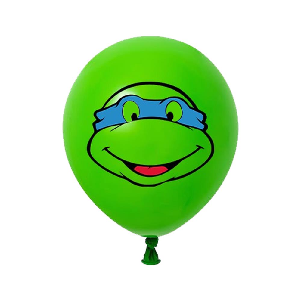 Ninja Turtles Baskılı Balon - 5 Adet