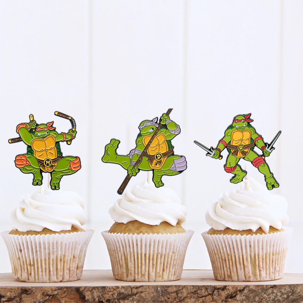 Ninja Turtles Temalı 6'lı Kürdan