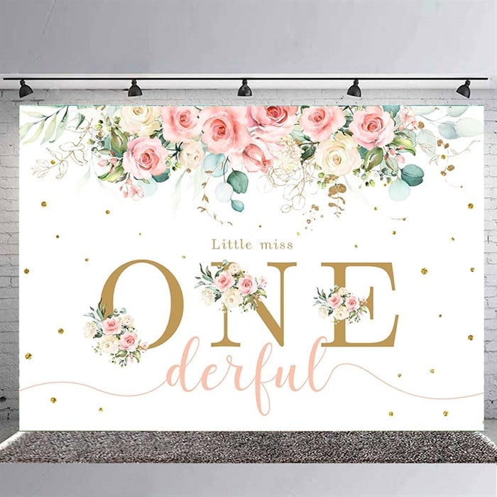 ONE Gold Doğum Günü Branda Afişi - 70 cm - 100 cm