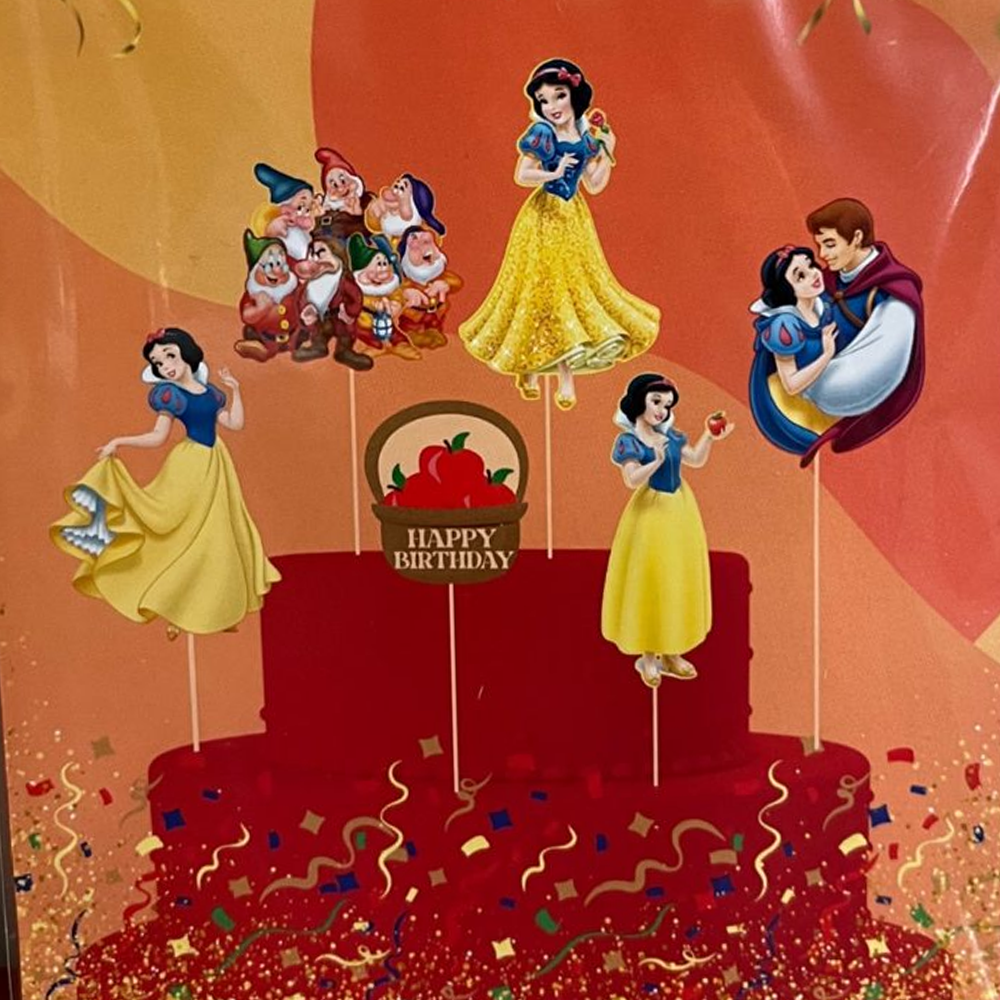 Pamuk Prenses Temalı 6'lı Kürdan