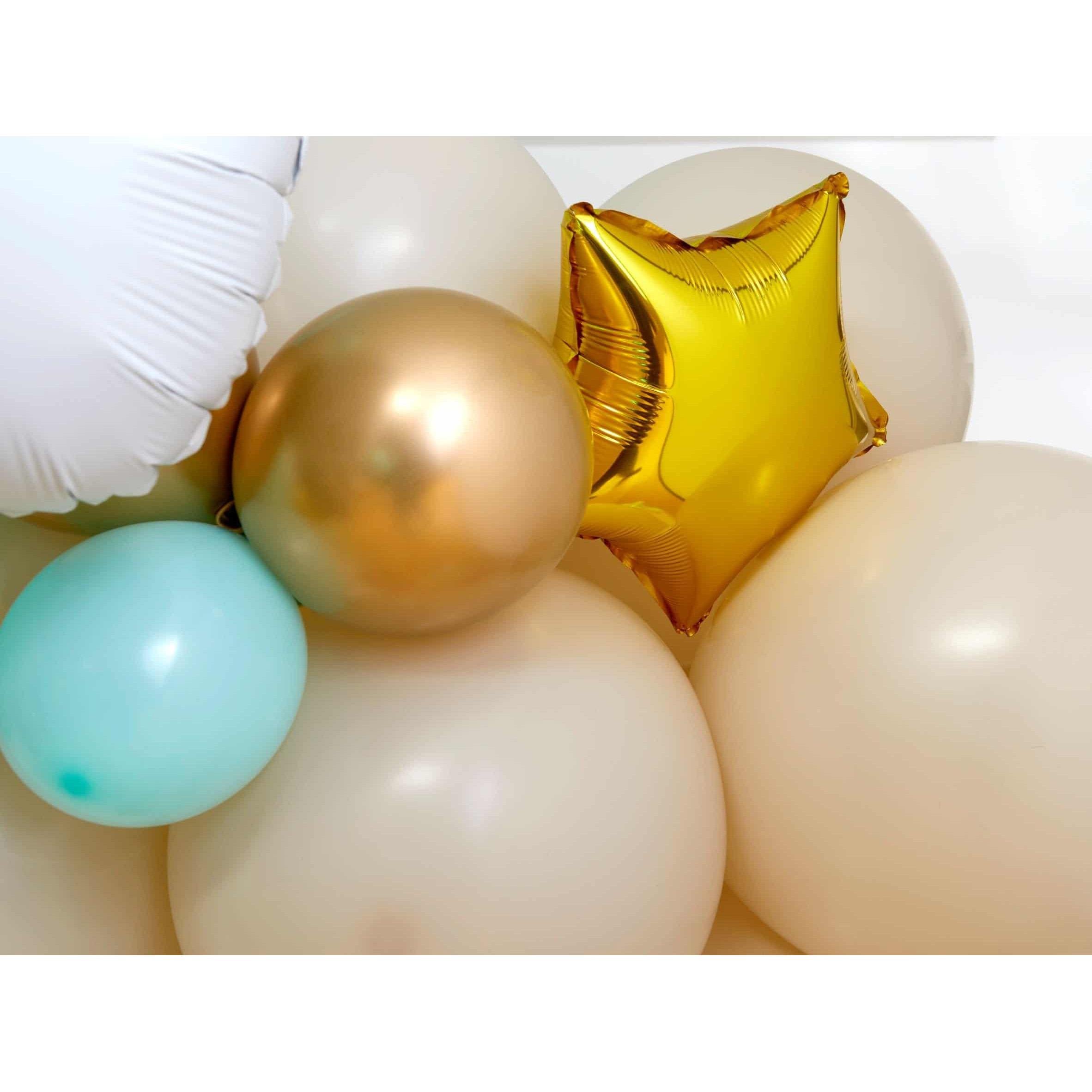 Pastel Retro Zincir Balon Seti