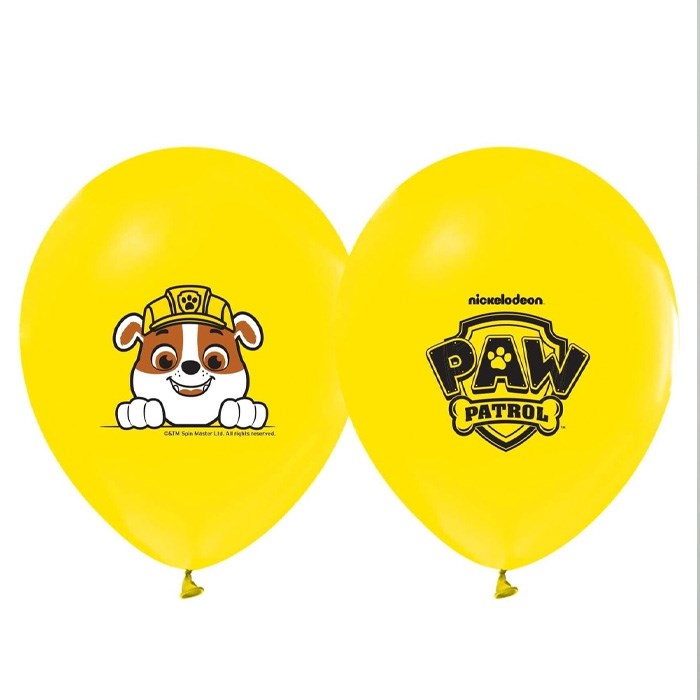 Paw Patrol Baskılı Lateks Balon - 5 Adet